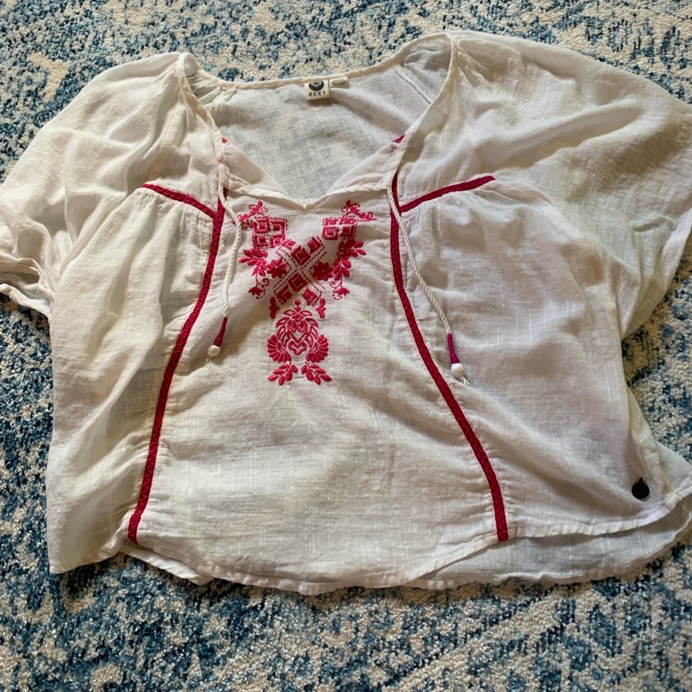 Roxy Embroidered Top